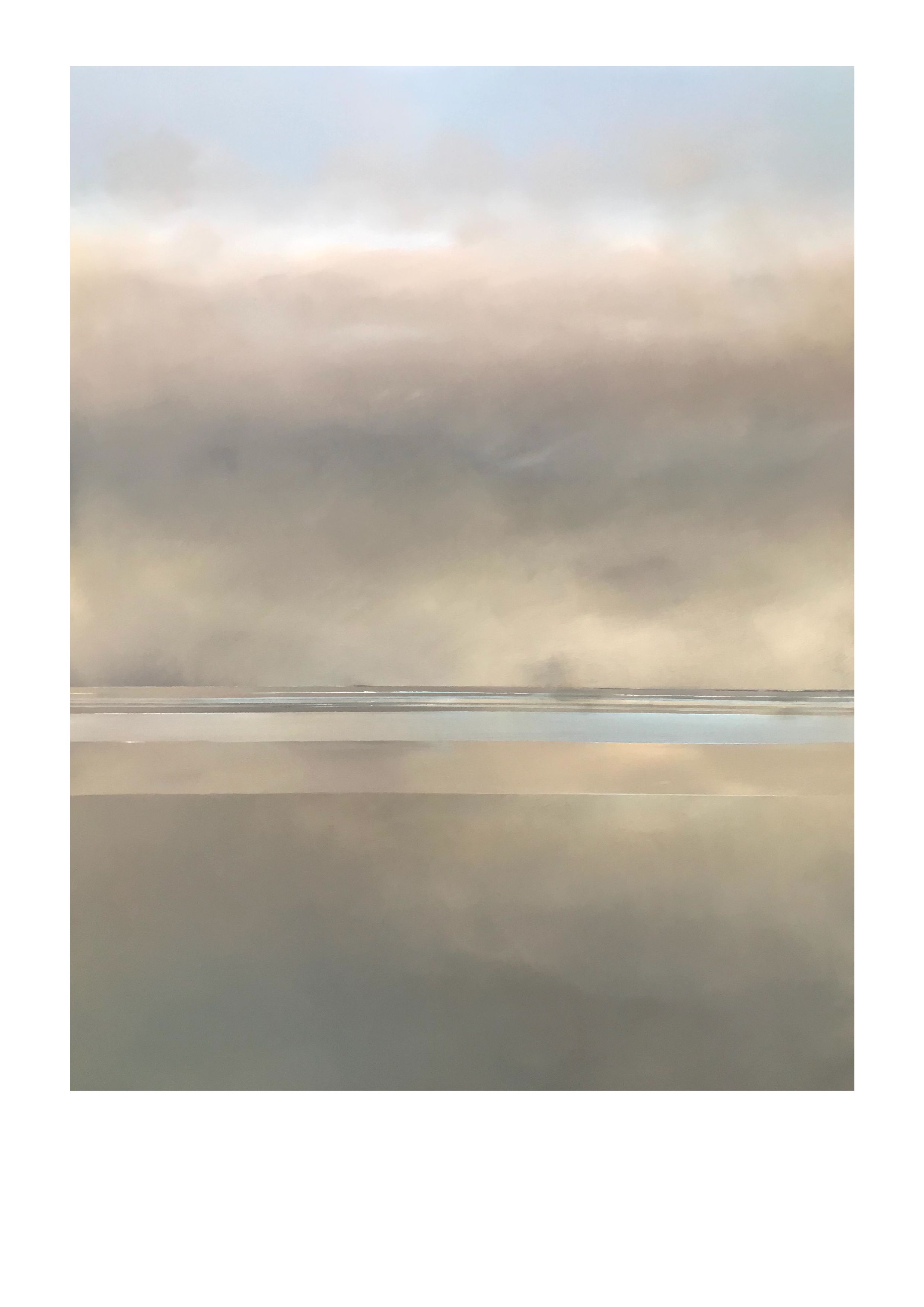 Réflection Azuré, 116 × 89 cm - Éric Douane